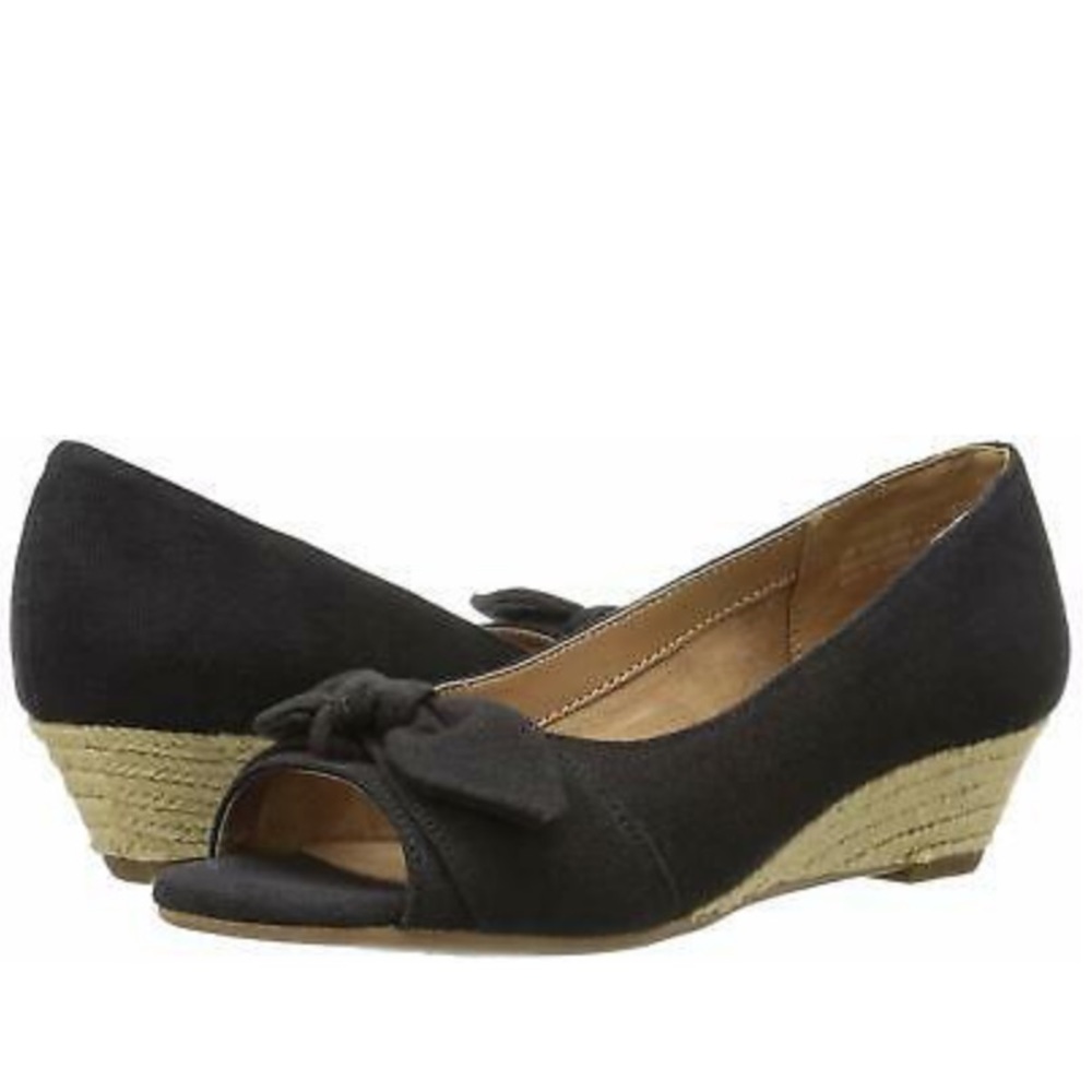 Aerosoles Womens Ship Deck Peep Toe Espadrille 10M